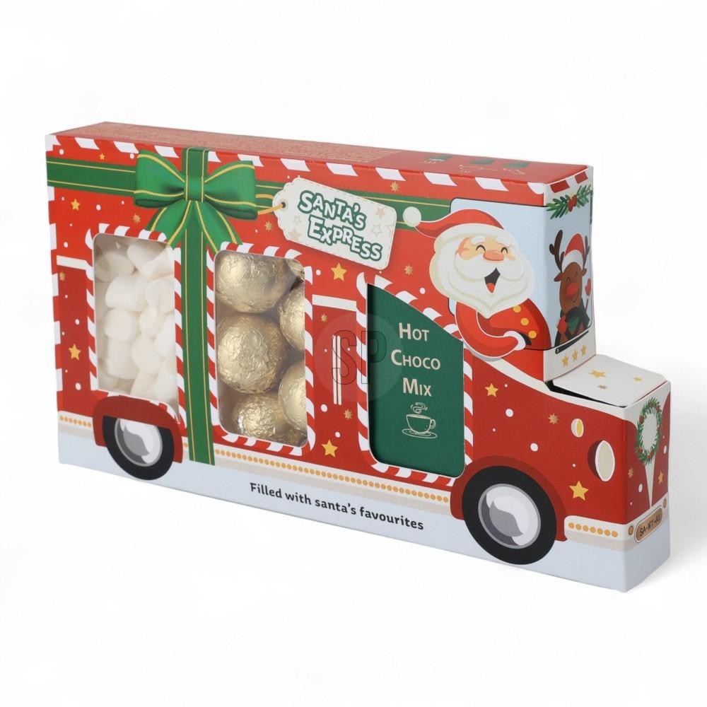 Santa’s Express – Set Natalizio con Cioccolata Calda e Dolcetti